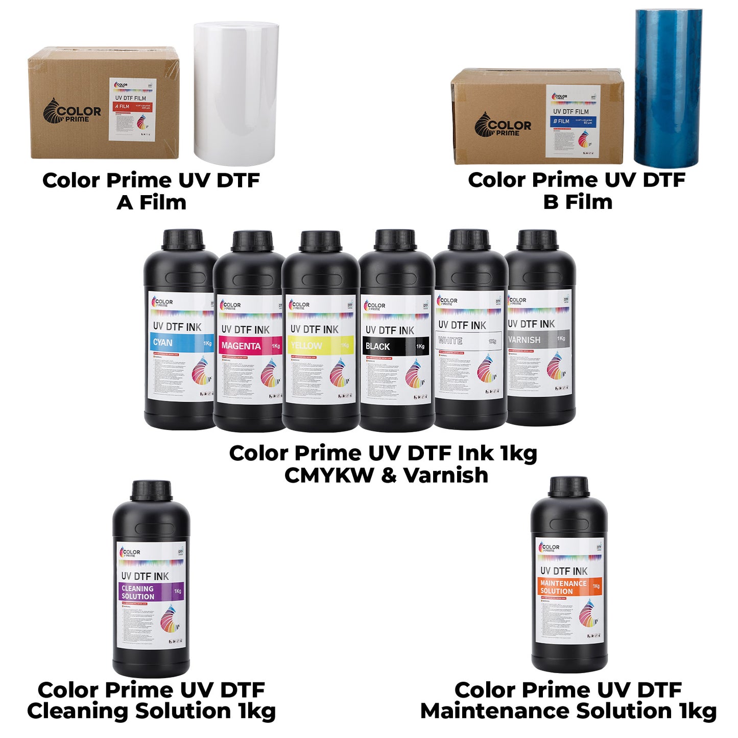 DTF Station UV DTF Supply Bundle for Aries 113