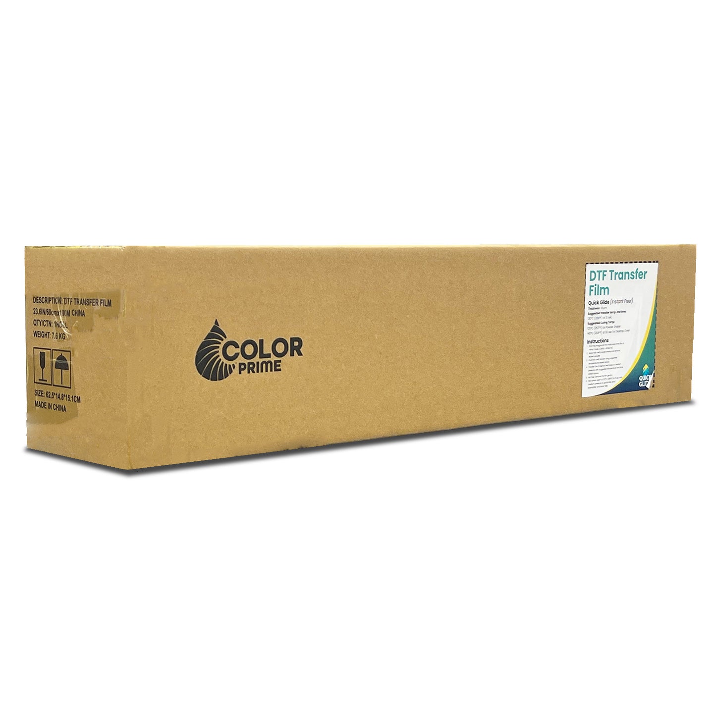 Color Prime Quick Glide DTF Film Rolls