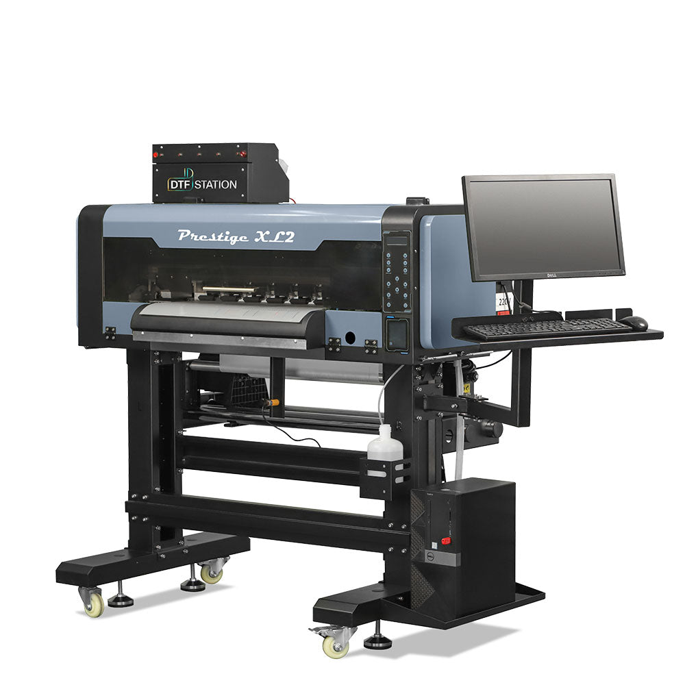 Premium Prestige XL2 DTF printer – high-end option with print speeds of 80-100 sq. ft./hour