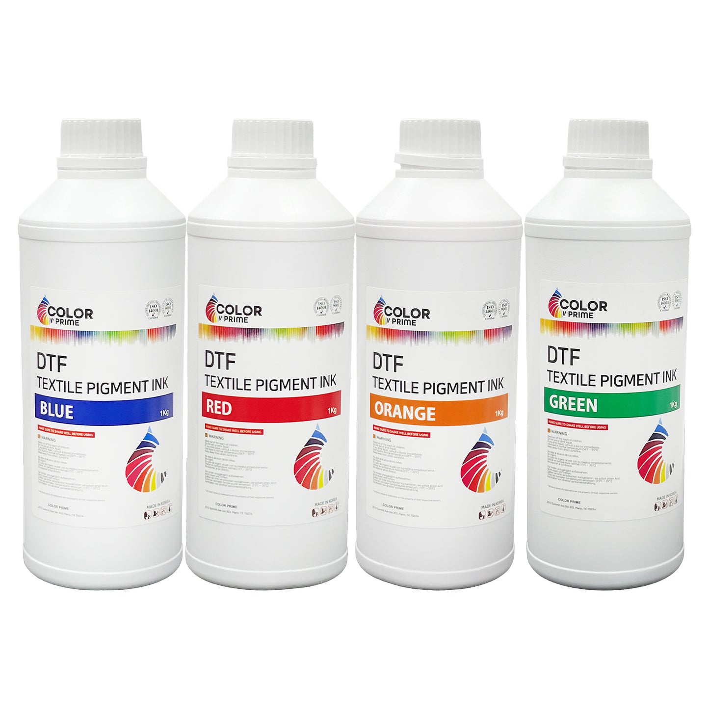 Color Prime DTF Ink - Specialty Colors for Prestige XL2 Pro/XL3