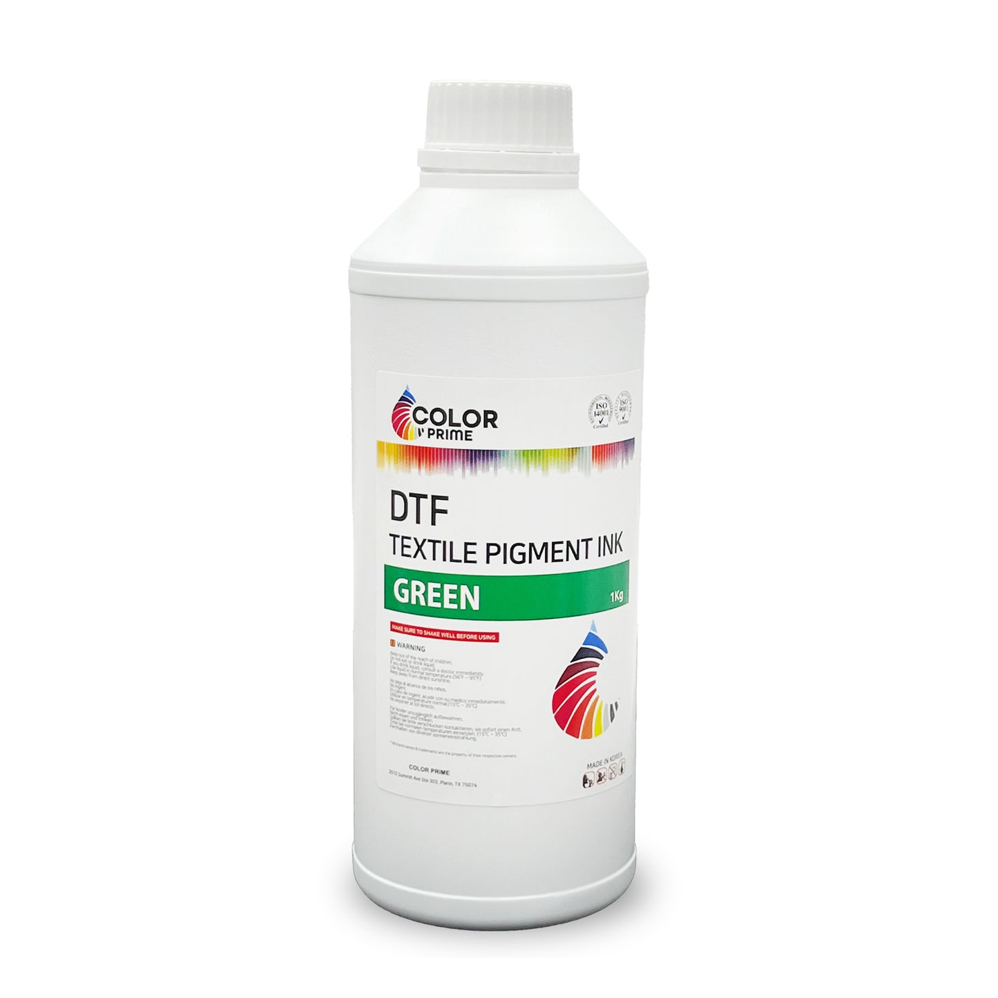 Color Prime DTF Ink - Specialty Colors for Prestige XL2 Pro/XL3