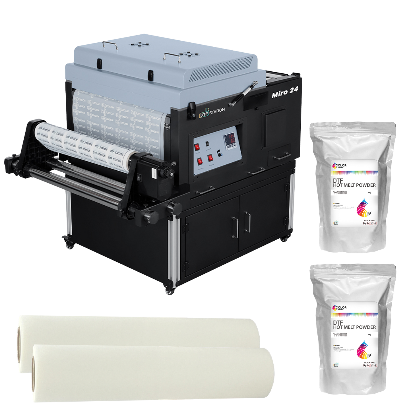 DTF Station Miro 24 Shaker & Supply Bundle for Epson SureColor G6070 DTF Printer