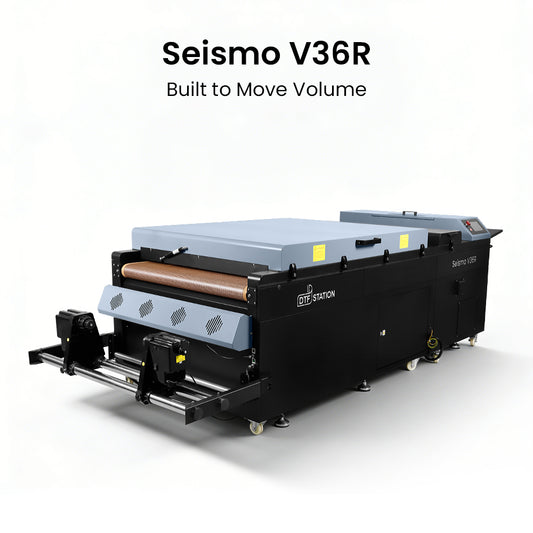 Seismo V36R DTF Powder Applicator and Dryer