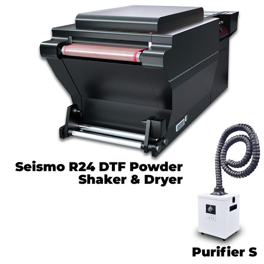 DTF Station Seismo R24 DTF Powder Shaker & Dryer with Purifier S