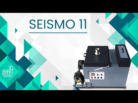 Seismo 11 DTF Powder Shaker and Dryer