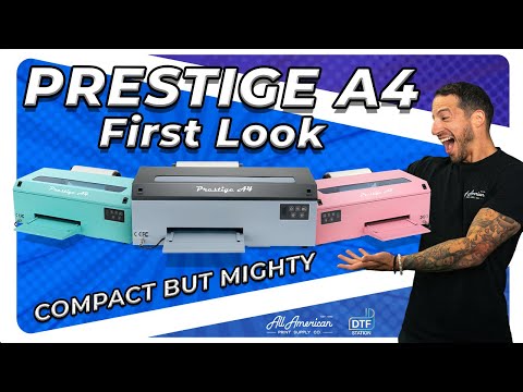 Prestige A4 DTF Printer Shaker and Oven Bundle
