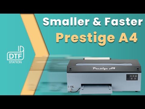 How to Cure DTF Powder with Heat Press: Prestige A3+ DTF Printer