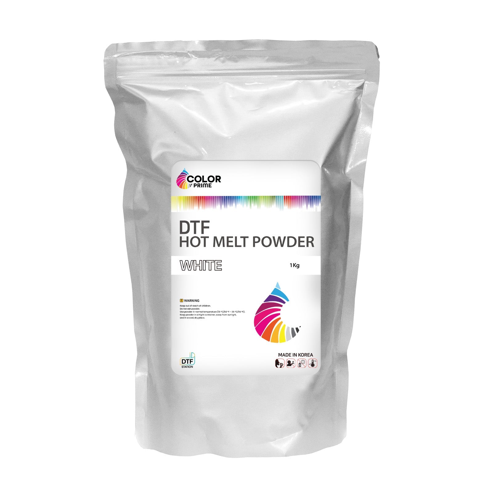 Color Prime DTF Station Hot Melt Powder White 1 kg
