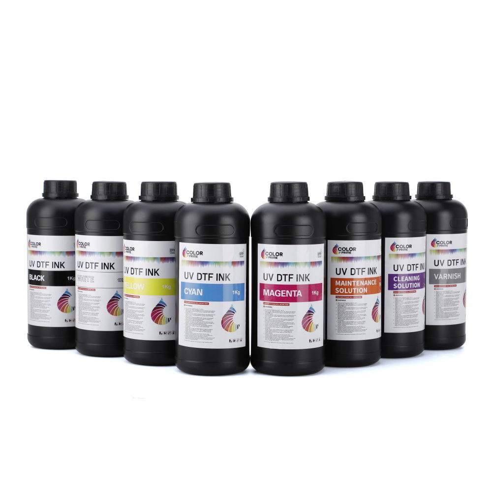 UV DTF Ink 组合