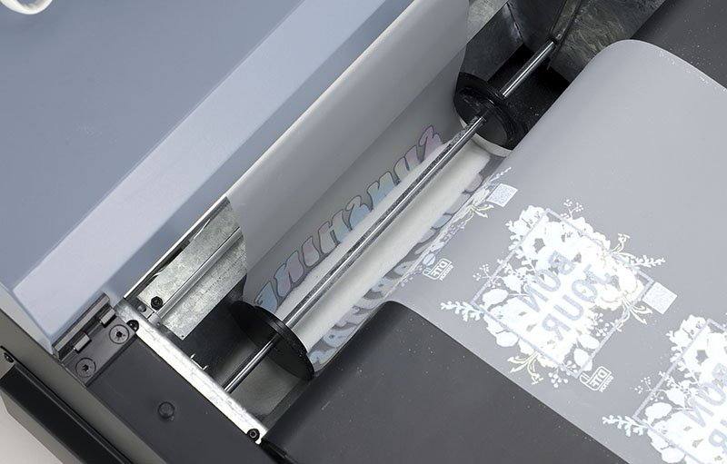 DTF Printing Workflow Powder Shaking