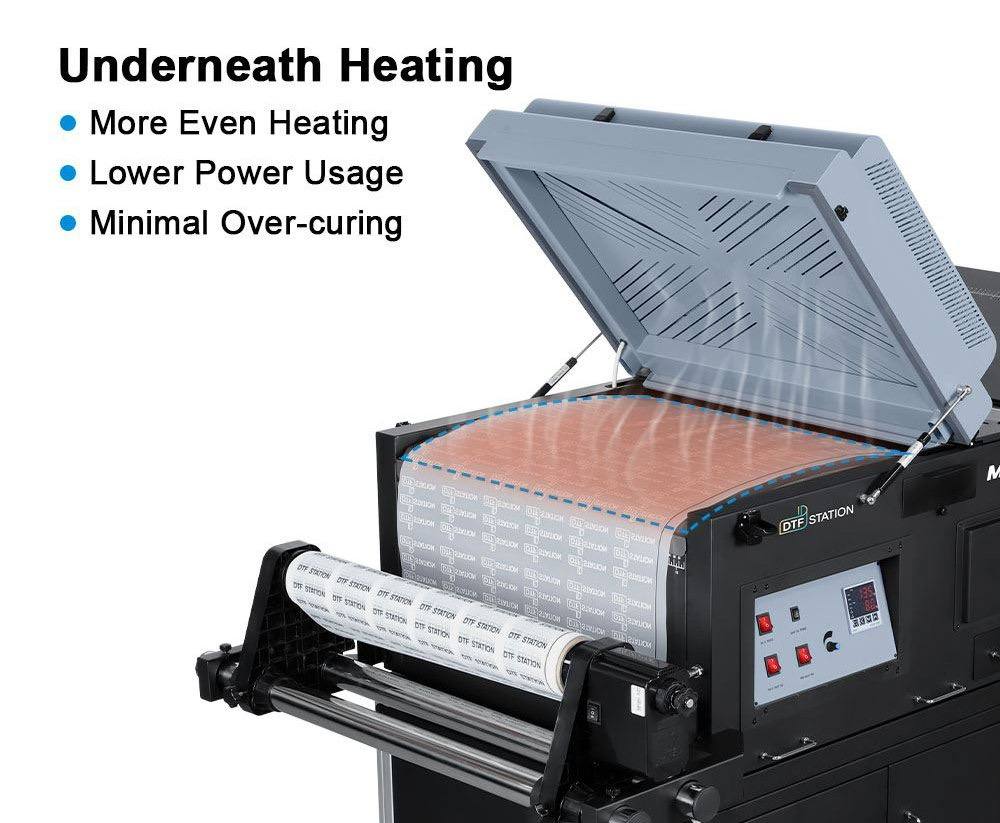 Powder Shaker with Bottom Heating