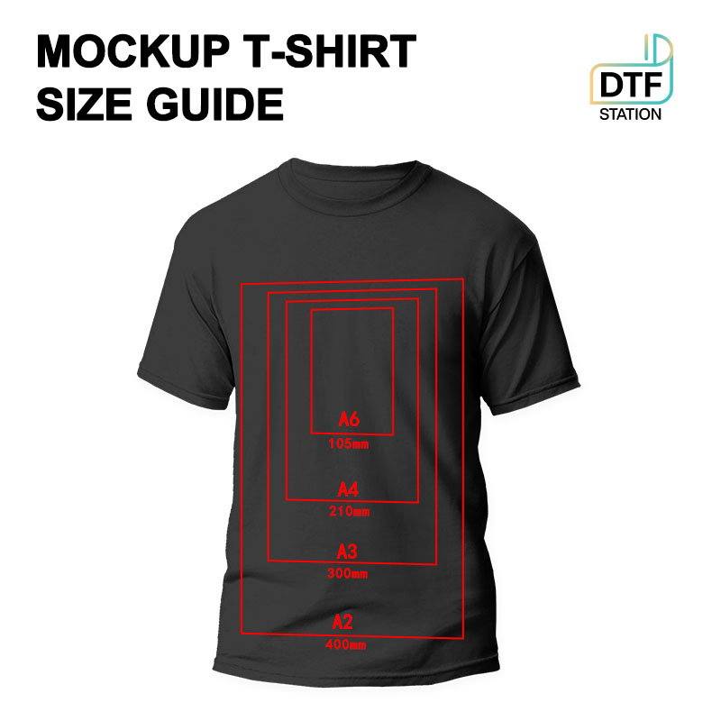 DTF T-shirt Printing Size