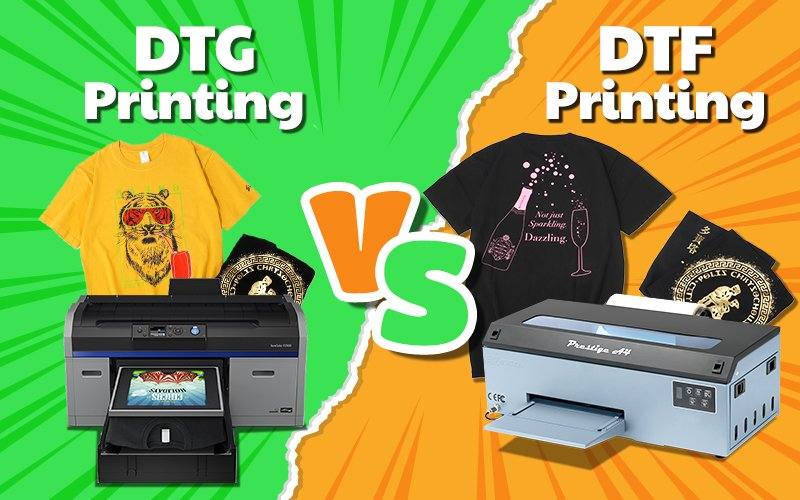 DTF VS DTG Printing – A Guide to Selecting the Best Fit