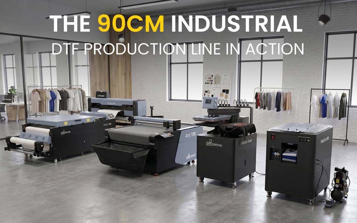 High-Volume DTF Printing: Why 90cm Is the New Standard