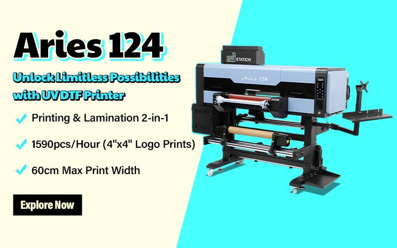 Aries 124 Commercial UV DTF Printer | DTF Station