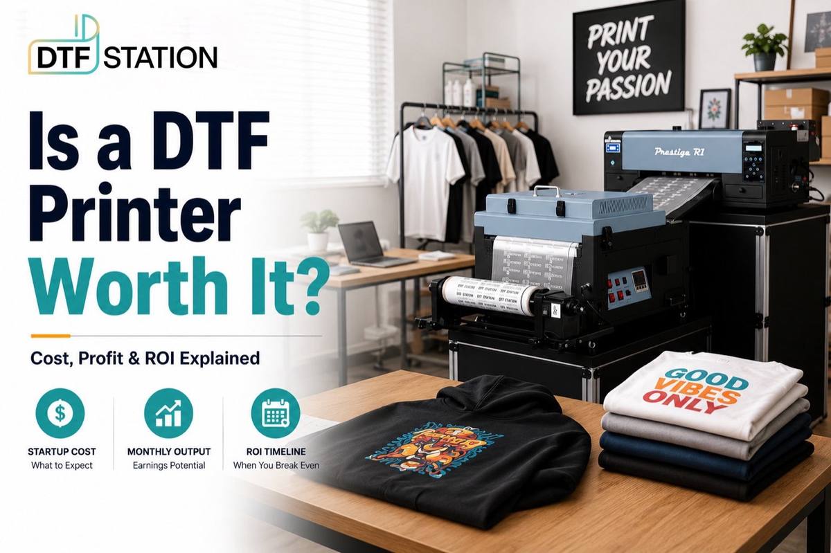 Is a DTF Printer Worth It for Small Businesses? Cost, Profit, and ROI Explained