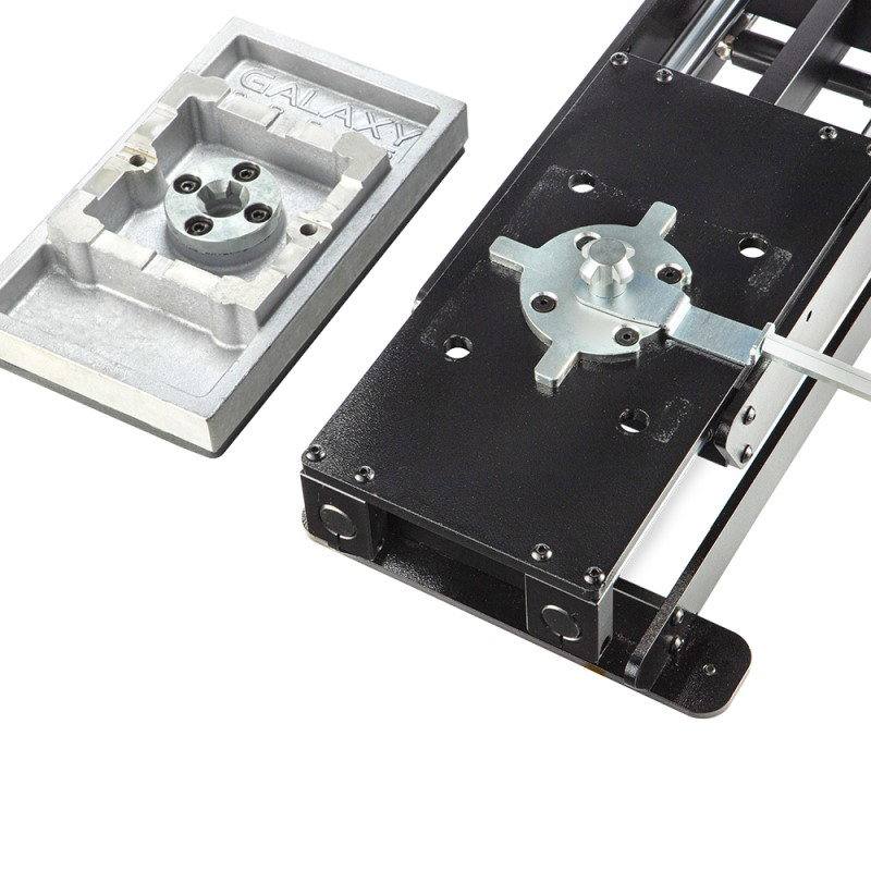 clamshell heat press with Ramlock design