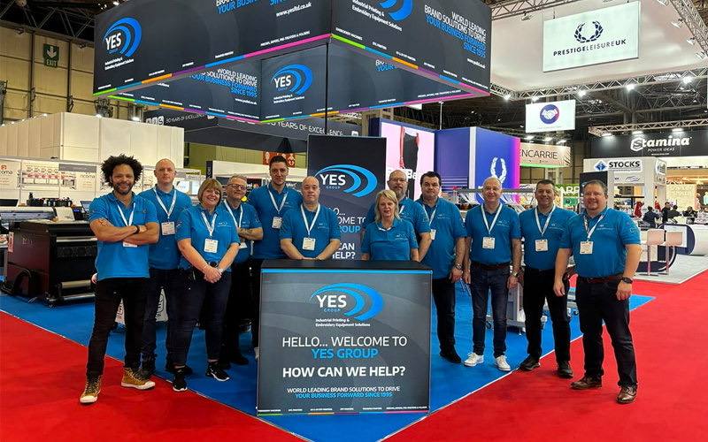 YES Group Showcases Triumph with Prestige R2 Pro DTF at Printwear & Promotion LIVE