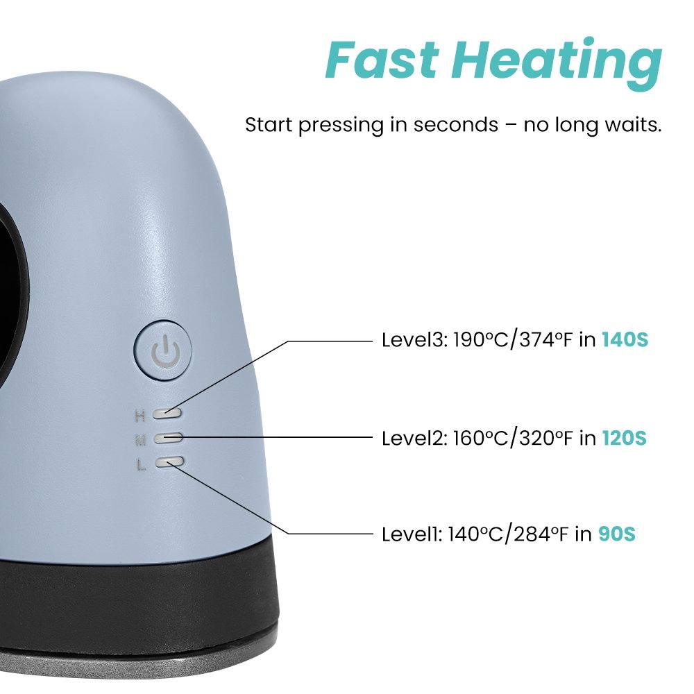 Fast Heating Mini Press Machine