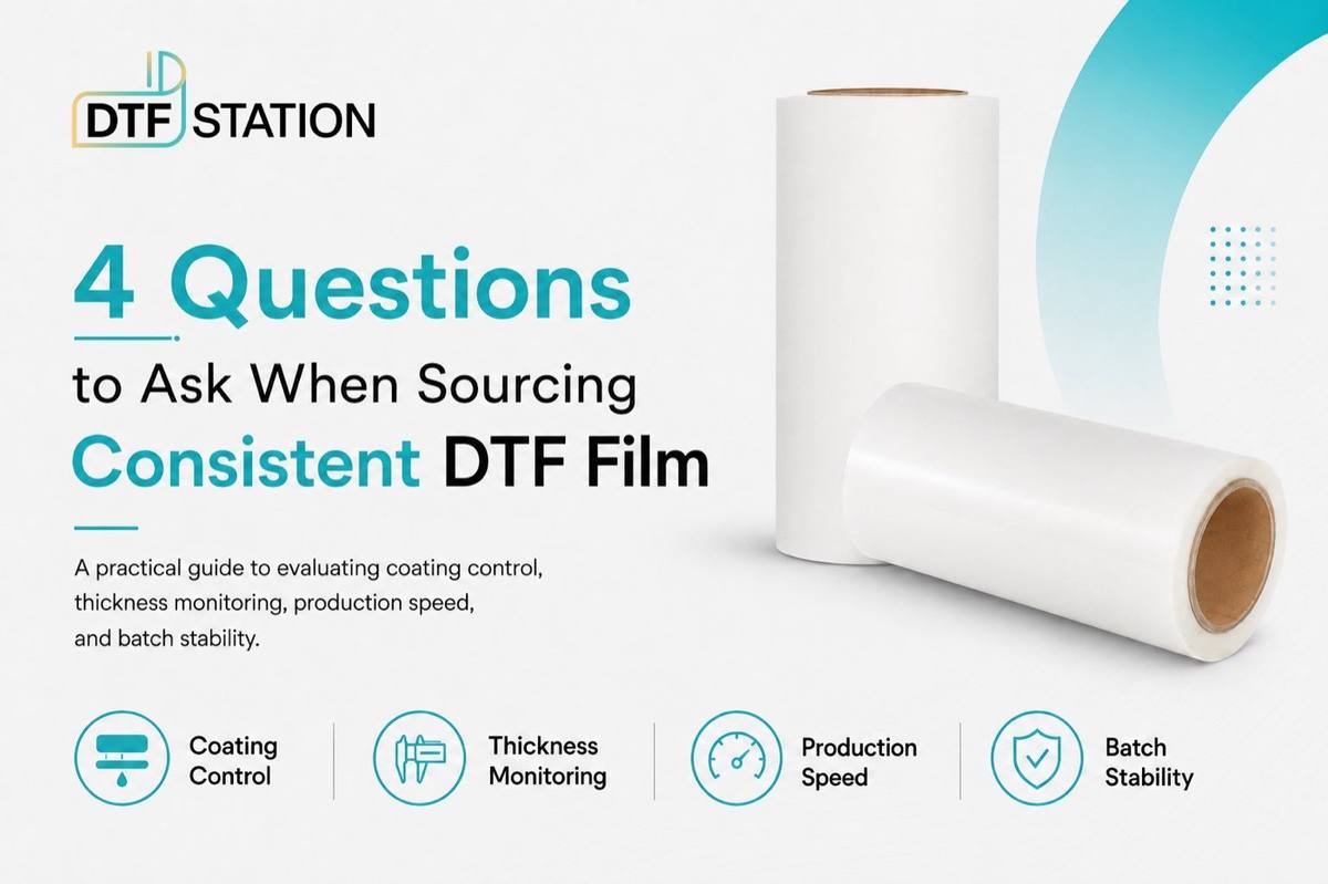 Sourcing Consistent DTF Film? Ask Suppliers These 4 Questions