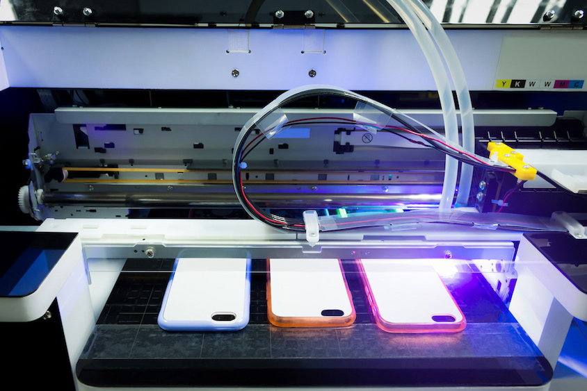 UV Printer Printing Phone Cases