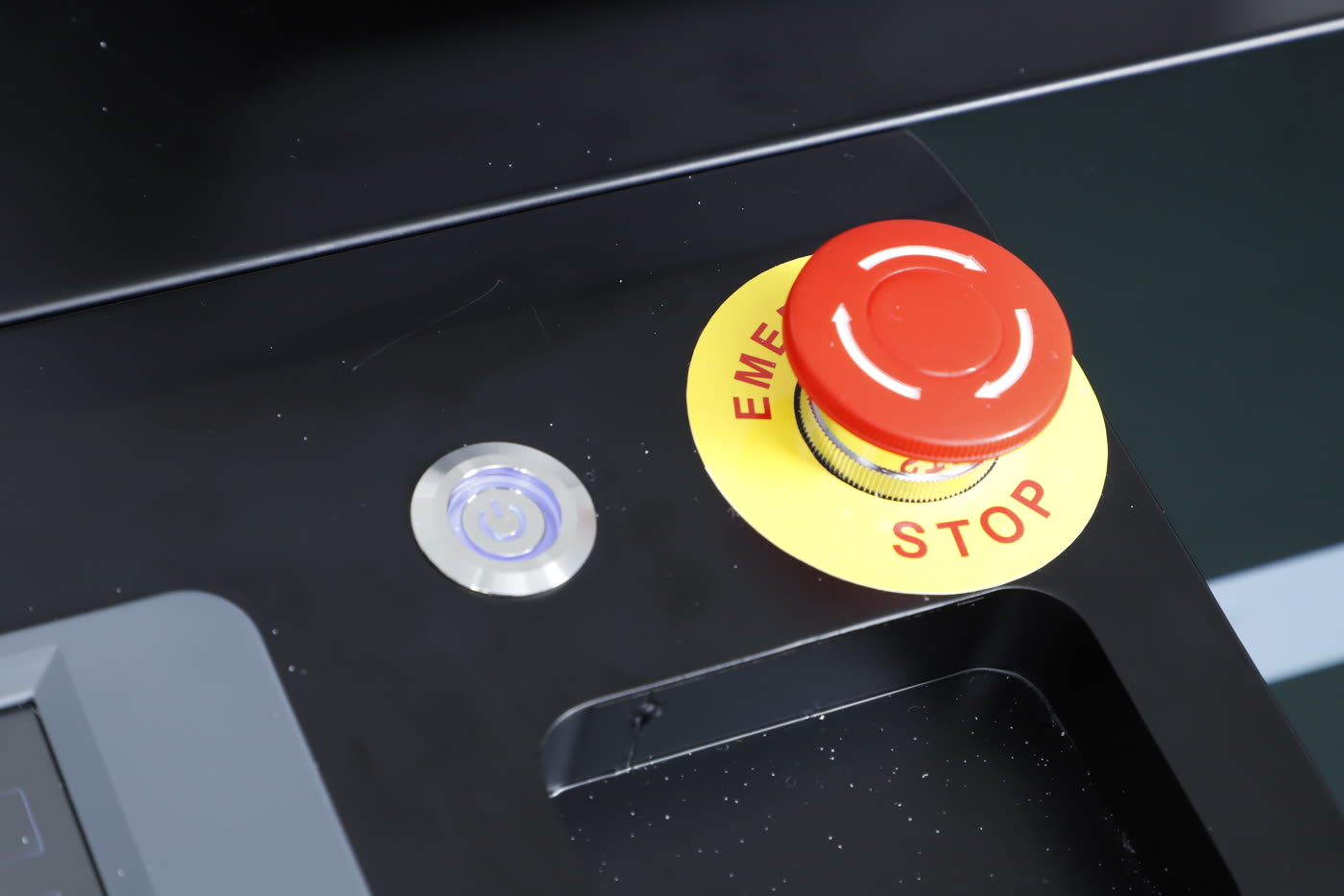 The emergency stop of the Arc 127
