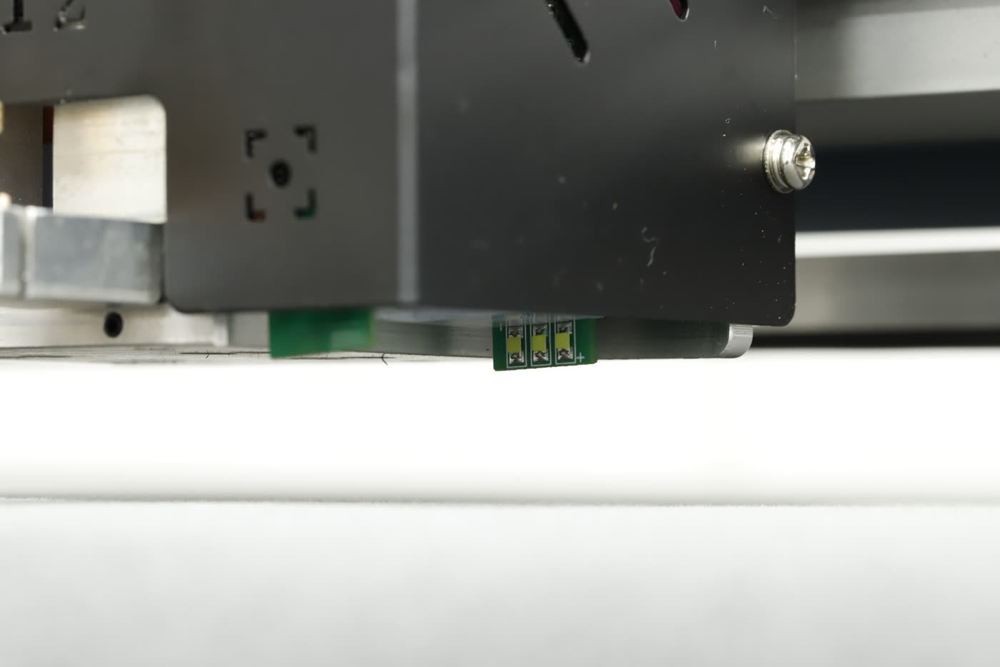 A sensor under the bed of the Arc 136