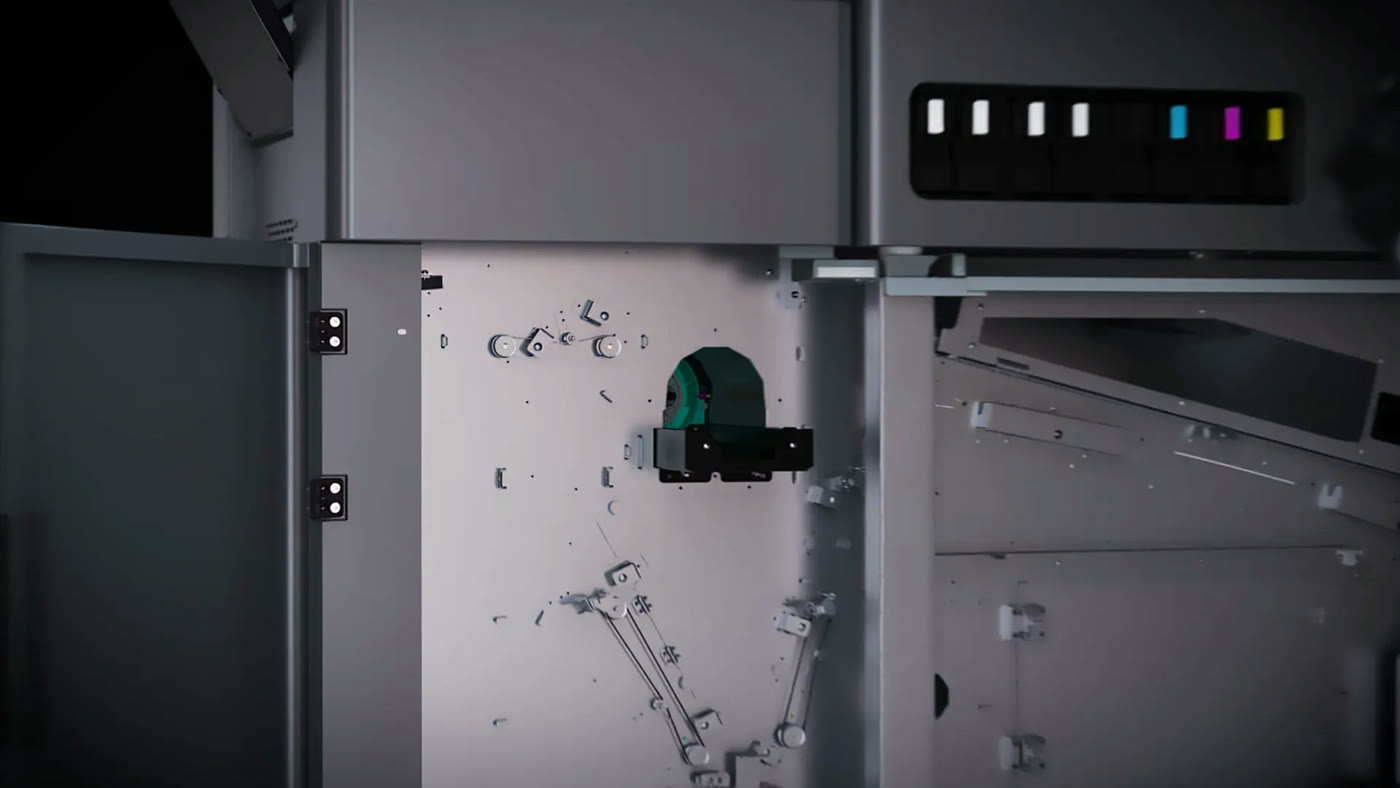 The powder cartridge bay of the Vega S17