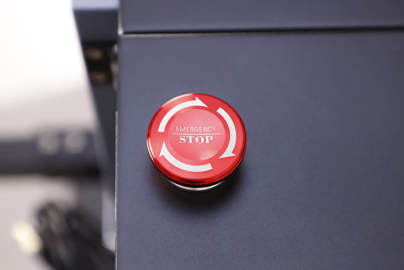 Emergency stop on the Prestige XL2