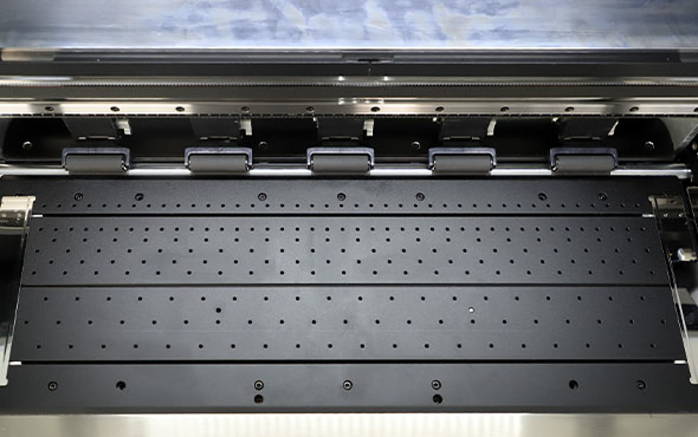 The perforated media bed of the Prestige XL3