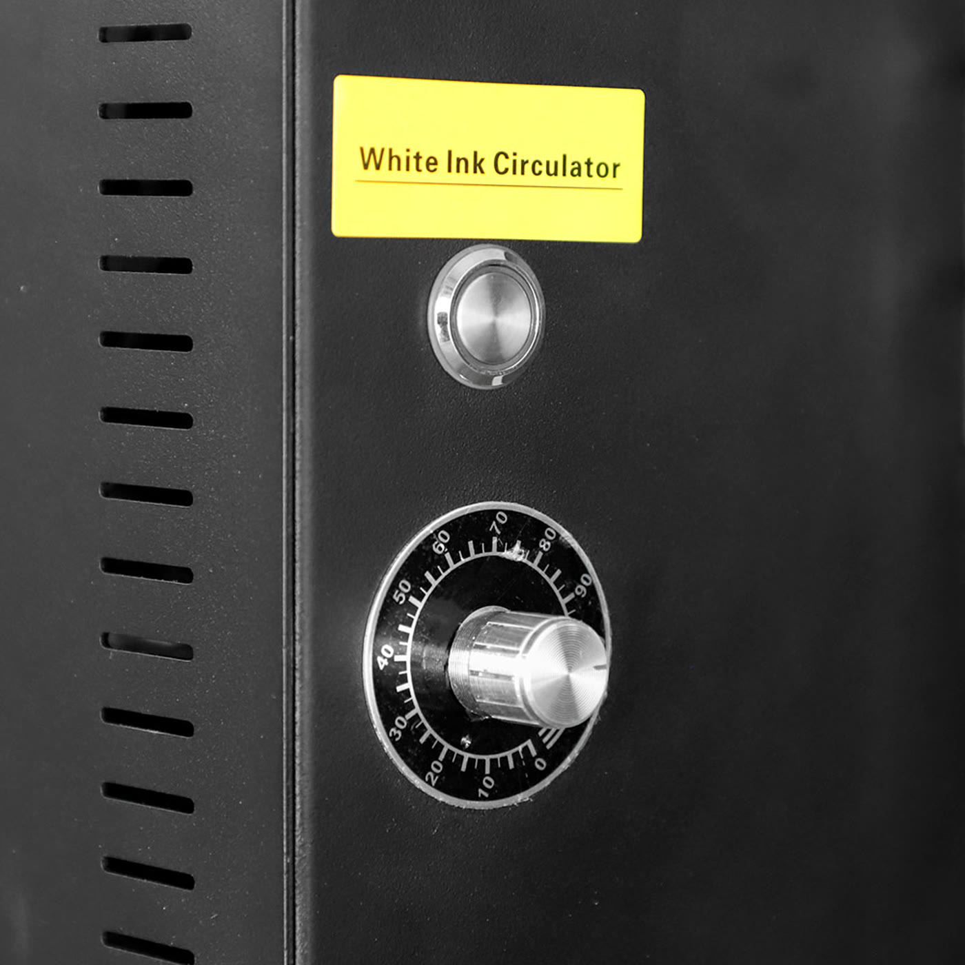 The White Ink Circulator control on the Prestige XL4